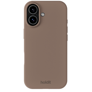 Holdit - Silicone Cover - Mocha Brown - iPhone 17, set foran